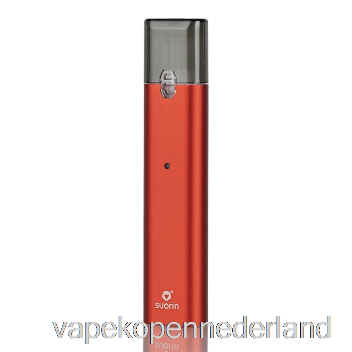 Vape Nederland Suorin Ishare Enkele Draagbare Pod-kit Metalen Editie - Rood